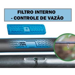 Mangueira Fita De Gotejo Irrigação Jardim 100Cm 1000 Metros - 3