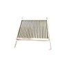 Grelha Uruguaia Inox 57X40Cm Para Churrasqueira E Premoldada - 1