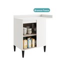 Ver imagem 4 de Balcão de Cozinha Canto Miami 1 Porta com Tampo Carraro Branco