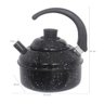 Chaleira Esmaltada Para Fogão 2,2L Indução - Preta - 3