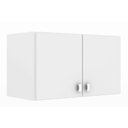 Ver imagem 1 de Armário Aéreo Multiuso P/área Serviço Am3103 C/ 2 Portas Branco - Tecno Mobili