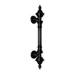 Puxador Colonial Jd 61cm Preto Fosco - 3