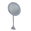 Ver imagem 1 de Espelho de Mesa Redondo para Maquiagem Led com Usb - Branca