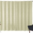 Ver imagem 1 de Cortina Sala Jacquard 5.00m X 2.60m Semi Blackout Requinte Varão Simples:Palha