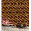 Ver imagem 1 de Papel de Parede Autocolante Madeira Robusta Rústica 3d Para Quarto e Sala 10m