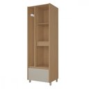 Ver imagem 3 de Armario Lavanderia 2 Portas 2 Gavetas Nesher 70cm 100 Mdf