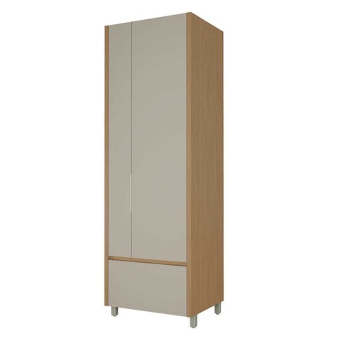 Armario Lavanderia 2 Portas 2 Gavetas Nesher 70cm 100 MDF
