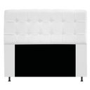 Ver imagem 1 de Cabeceira Estofada Mel 195 Cm King Size Suede Branco