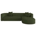 Ver imagem 1 de Sofá Modular Celinne Luxuoso Sala de Estar Decoração Luxo 265cm Linho Verde