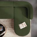 Ver imagem 7 de Sofá Modular Celinne Luxuoso Sala de Estar Decoração Luxo 265cm Linho Verde