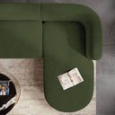 Ver imagem 7 de Sofá Modular Celinne Luxuoso Sala de Estar Decoração Luxo 265cm Linho Verde