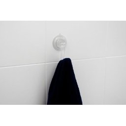 Cabide para Toalha Transparente com Super Ventosa Astra - 2