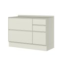 Ver imagem 3 de Balcão Pia com Tampo 120cm 100% MDF 1 Porta 4 Gavetas Fineze