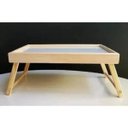 Ver imagem 2 de Bandeja Mesa De Cama Com Pés Para Refeições E Café Da Manhã