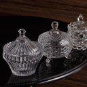 Ver imagem 3 de Potiche Decorativo Lyor Renaissance de Cristal de Chumbo 11x13