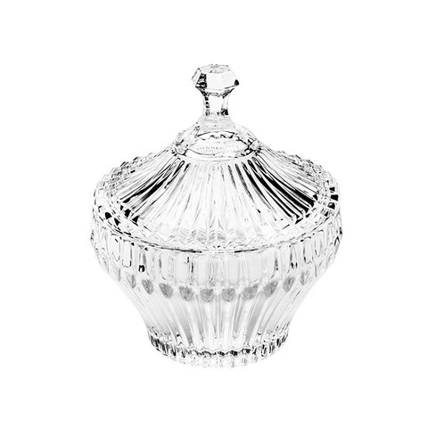 Potiche Decorativo Lyor Renaissance de Cristal de Chumbo 11x13