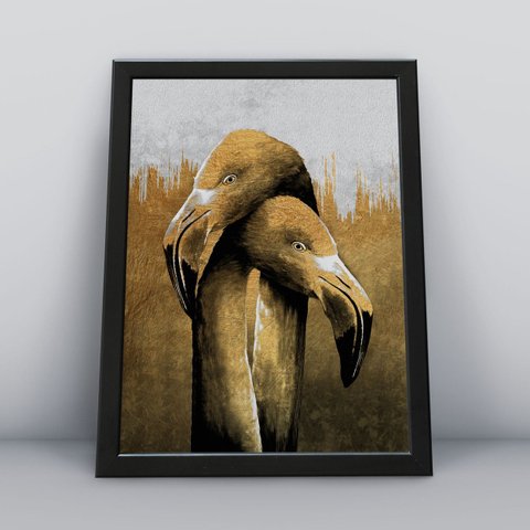 Quadros Decorativos Aves Decoração Sala Quarto Diversos:15