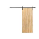 Ver imagem 1 de Porta de Correr 210x80 Kit Celeiro Preto