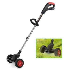 Aparador Cortador de Grama Gramado Planta Sem Fio Portatil Erva Daninha Jardim Quintal Galho Limpeza