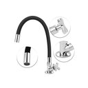 Ver imagem 2 de Torneira Flexível Mesa/bancada Cozinha Gourmet Preta Black