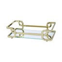 Ver imagem 1 de Bandeja Hara Luana Dourada 10X20 Cm