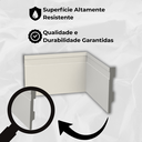 Ver imagem 3 de Kit 20 Barra Rodapé de Poliestireno 10cm X 2m Acabamento Moderno