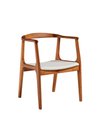 Ver imagem 1 de Cadeira Unic Madeira: Elegância Rústica e Conforto para Sala de Jantar Tolle Móveis Uni101
