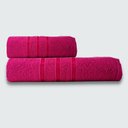 Ver imagem 1 de Jogo de Banho 2 Peças Coleção Verona Luxo Beka 100% Algodão Rosa