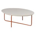 Ver imagem 1 de Mesa de Centro Oval Viena Laca Off