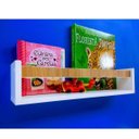 Ver imagem 3 de Kit de Prateleiras para Livros Infantis Estante Organizadora de Brinquedos MDF 2UN55CM