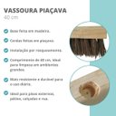Ver imagem 3 de Vassourão 40cm Piaçava S/ Cabo