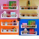 Ver imagem 2 de Prateleira para Cozinha Estante Nicho Organizador Temperos Mdf 2un 55cm