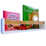 Prateleira para Cozinha Estante Nicho Organizador Temperos Mdf 2un 55cm - 7