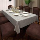 Ver imagem 1 de Toalha de Mesa Branca Retangular 6 Lugares 1,35 x 1,80M