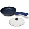 Panela Ichef Polishop com Tampa - Sauté Grand - 24Cm - Azul | Ichef - 1