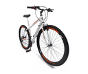 Ver imagem 1 de Bicicleta Aro 26 Aero 21 Marchas Velox Ello Bike Cor:branco/laranja