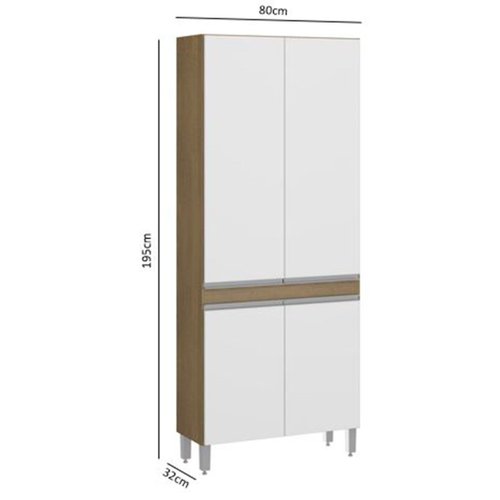 Cozinha 360 cm de cor branca Lidia Tarraco LIDIA360BLA - Comprar com preços  económicos