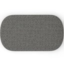 Ver imagem 7 de Kit 02 Puffs Decorativo Orgânico para Living Quarto 100cm Doha W01 Linho Mescla Chumbo - Lyam Decor