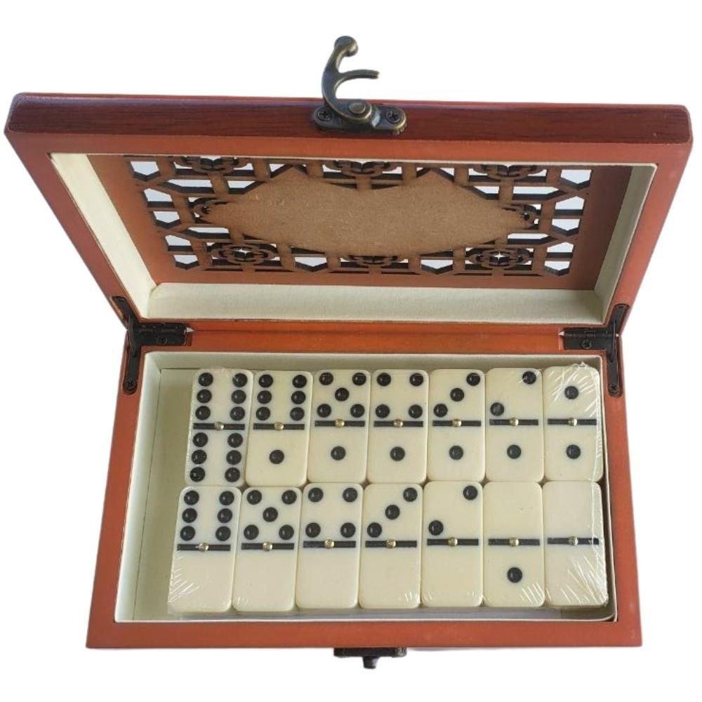 Malette De Jeux Vintage Espagne: échecs, Dames, Dominos - 48x26x5cm - Très Bon état