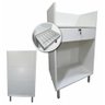 Balcão Caixa Box Vallet + (branco) - Compacto 105x55x40 Mdf - 1