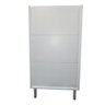 Balcão Caixa Box Vallet + (branco) - Compacto 105x55x40 Mdf - 3