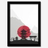 Quadro Decorativo Japão 33cmx24cm Los Quadros - 1