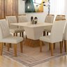 Conjunto Sala de Jantar 8 Cadeiras Miami Yescasa - 1