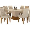 Conjunto Sala de Jantar 8 Cadeiras Miami Yescasa - 2
