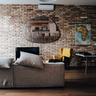 Espelho Decorativo Orgânico 80x60 Moderno:Caramelo - 5