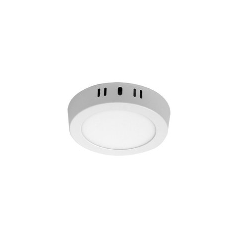 Plafon Led Sobrepor Redondo 6w 6500k