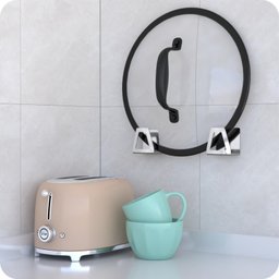 Kit 3 Porta Esponja Inox Para Pia Cozinha Adesivo Premium - 7