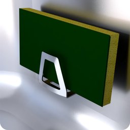 Kit 3 Porta Esponja Inox Para Pia Cozinha Adesivo Premium - 8