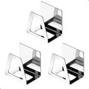 Ver imagem 1 de Kit 3 Porta Esponja Inox Para Pia Cozinha Adesivo Premium