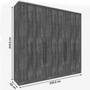 Ver imagem 4 de Guarda-roupa Casal Veneza 6 Portas 4 Gavetas Cinamomo/off White Tcil Móveis